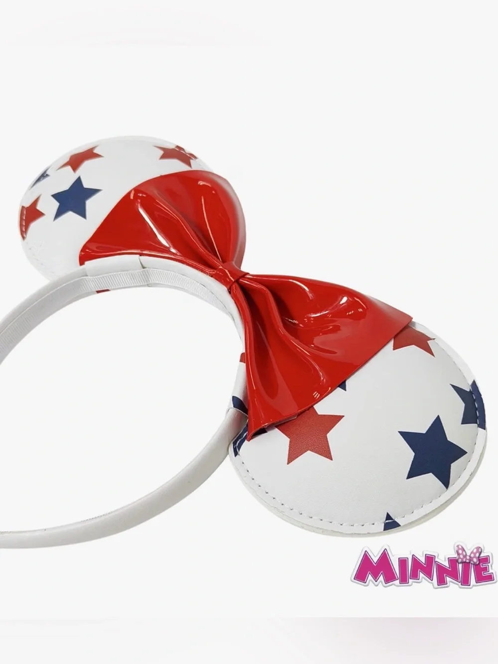 Disney Minnie Mouse Red Bow Star Ear Headband